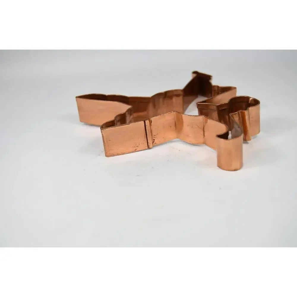 Copper Cookie Cutter Ballerina Dancer Large 5
